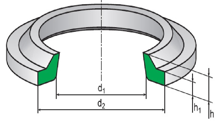 Грязесъемник резиновый для штока